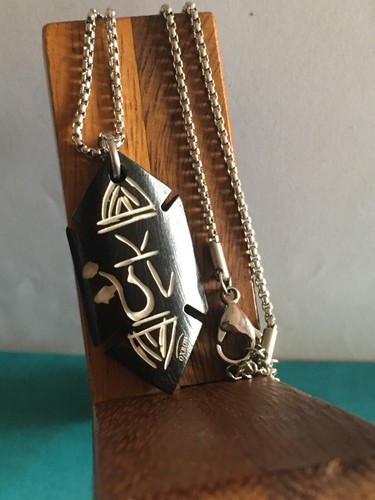 Collier pendentif homme - collier,