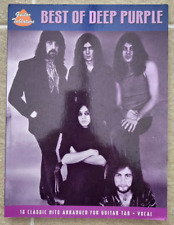 DEEP   PURPLE  BEST  OF  TABLATURE  GUITARE  ET  VOCAL