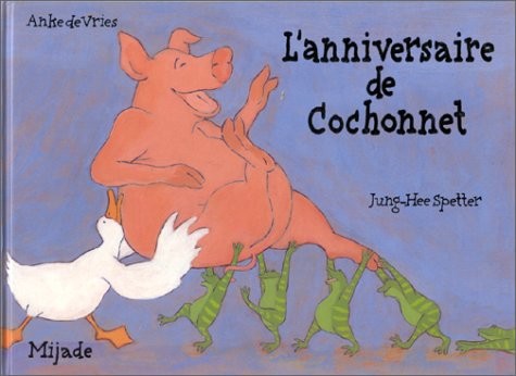 Anniversaire cochonnet - de,