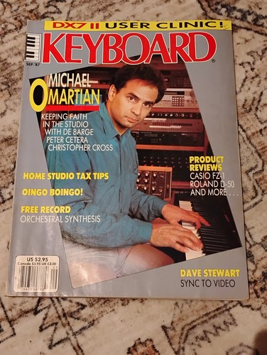 Keyboard music magazine sep - keyboard,