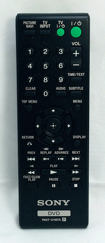 Genuine sony rmt - sony, dvd