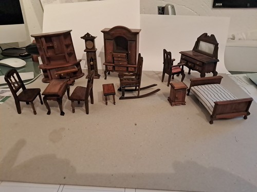 Ancien meuble miniature - meuble,
