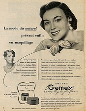 POUDRE GEMEY " RICHARD HUDNUT " PUBLICITE DE PRESSE 1951