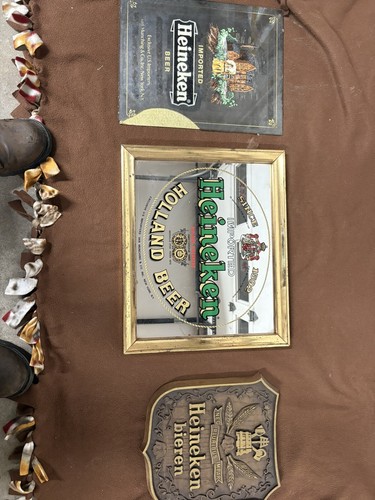 Heineken beer sign set - set, 3