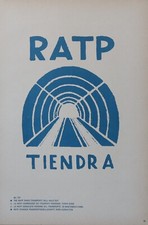 Affiche mai 68 RATP TIENDRA / APPEL AUX JUIFS & AUX ARABES poster DOBSON 69 70