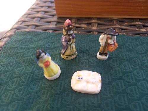 Fèves santons jésus - fèves,