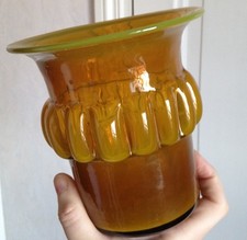 Vase verre contemporain