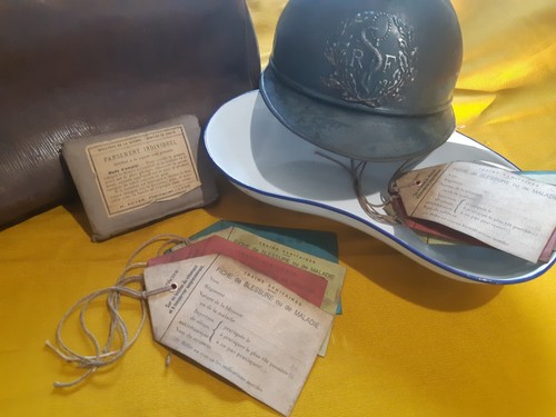 Ww1 etiquettes blesses - ww1,
