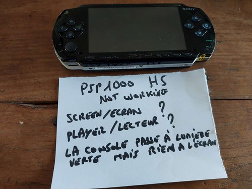 Console psp 1000 noir junk - ##,