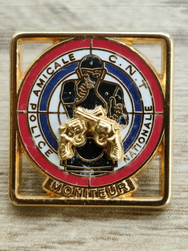 Insigne badge pin - badge, police