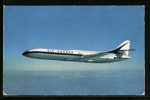 Carte postale avion - , caravelle