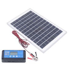 Kit Panneau Solaire 50 W 18 V Avec Contrôleur De Charge MPPT étanche 3 Mètres