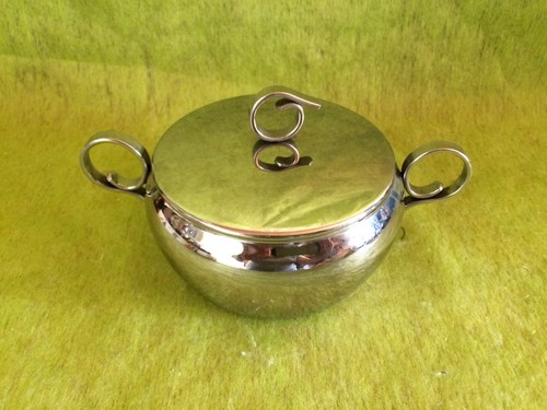 Ancien sucrier inox - , en