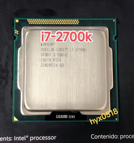 Intel core 2700k sr0dg - i7-2700k,