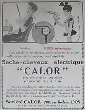 PUBLICITE CALOR SECHE CHEVEUX