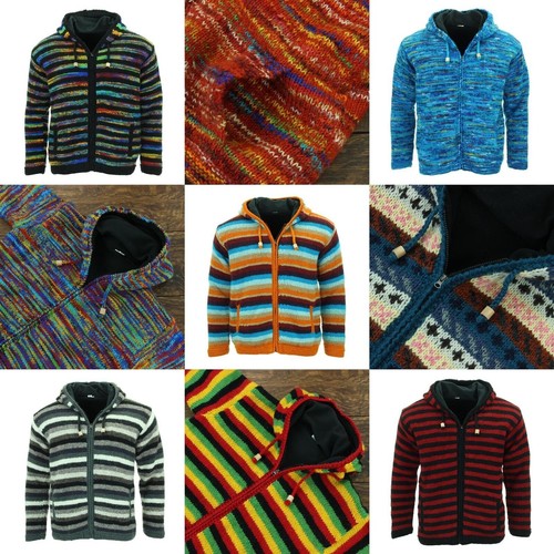 Veste capuche laine - capuche, en