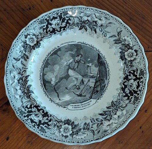 Assiette intitulée