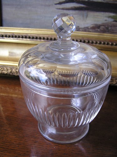 Très joli sucrier - sucrier, cristal