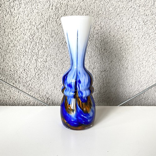 Ancien vase verre art à - d'art,