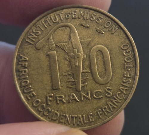 Francs afrique occidentale - francs,