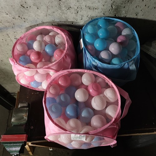 Lot 300 balles - balles, plastique