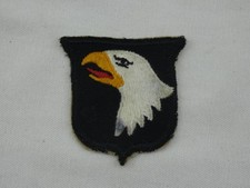 Insigne patch 101st AIRBORNE DIV ORIGINAL US ARMY WWII WW2
