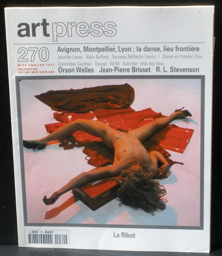Art press 270 - ribot, lacey