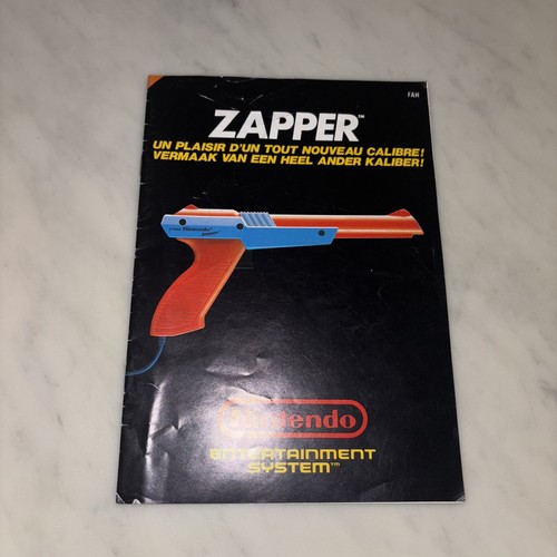 Notice nintendo nes pistolet - nintendo,