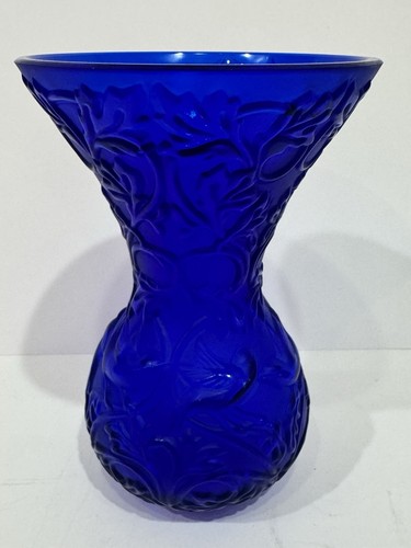 Lalique crystal cobalt blue - crystal,