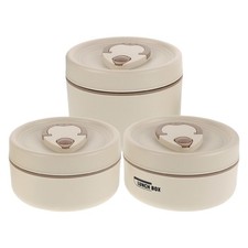 3 Pcs Boîte À Lunch Bento