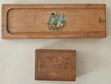 Ancien Plumier + boîte