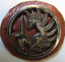 Réduction d'insigne de béret parachutiste modèle 1948