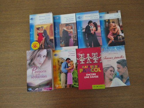 Lot livres romans - livres, 8