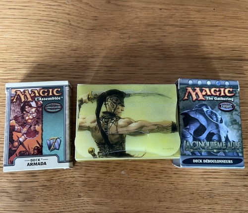 Lot 185 cartes magic deck - de,
