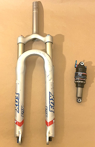 Fox f100x suspension fork - fox,