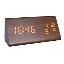 Réveil Numérique En Bois