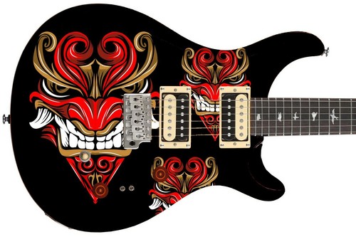 Guitar skin axe wrap - skin,