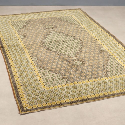Tapis ancien coton - coton, noeud