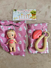 Porte-clés Mini Figurine Sonny Angel Kiss Kiss Series 2025 Secret Lop Ear...