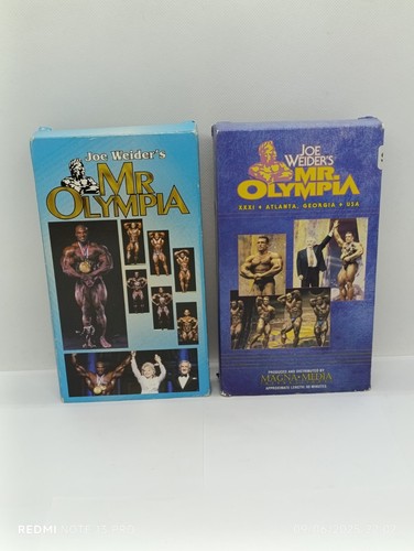 Cassette vhs joe weider - vhs, :