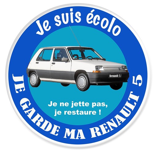 Sticker suis ecolo - sticker, je