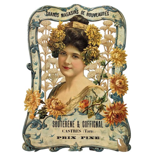 Carton publicitaire ancienne