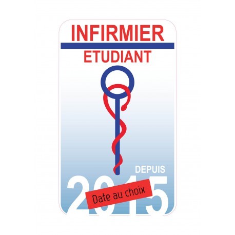 Caducée etudiant infirmier - etudiant,