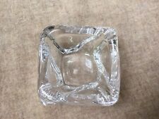 Cendrier, coupelle, vide poche en cristal de Daum