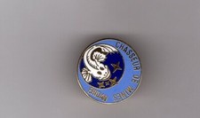 pin's armée - marine / Insigne Chasseur de mines Eridan (EGF doré) 