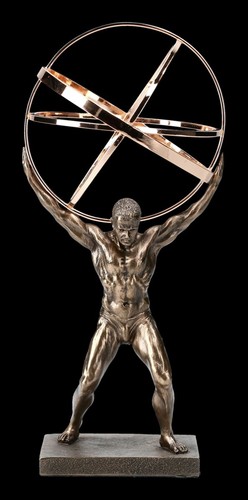Grecque dieux figurine atlas - figurine,