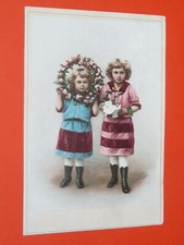 CHROMO 1900-1914 MAISON DE BLANC BIGOT-BILLARD TOURS ENFANTS