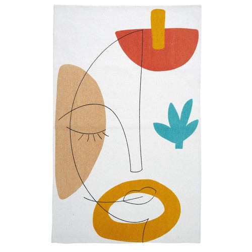 Tapis déco motifs arty - tapis, à