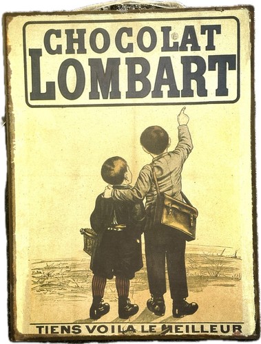 Chocolat lombart tiens voilà - chocolat,