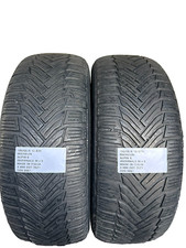 2 PNEUS D'OCCASION 195/55 R 16 87H MICHELIN HIVER M+S 4 MM DOT 2521 PNEUS